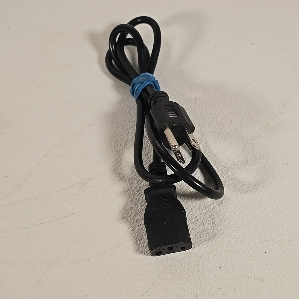 Lot of 7 - 3 Prong Power Cables Assorted Length PC, Computer Printer‎ Power Cord